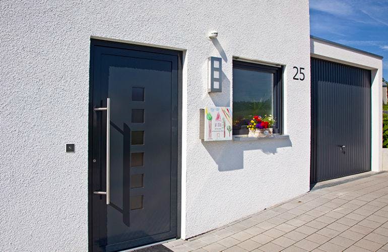 Massivhaus EFH Escher von Zaunmüller Massivhaus,  Außenansicht 1