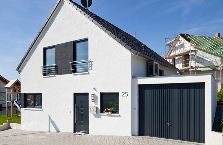 Massivhaus EFH Escher von Zaunmüller Massivhaus,  Außenansicht 2