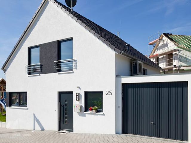 Massivhaus EFH Escher von Zaunmüller Massivhaus,  Außenansicht 2