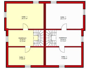 Massivhaus Frankfurt 109 von PRO-IM Neo, Grundriss 2