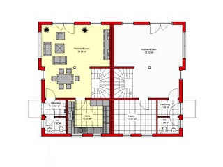 Massivhaus Frankfurt 156 von PRO-IM Neo,  Grundriss 1