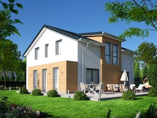 Massivhaus IL-1-166 von Elbe-Haus®,  Außenansicht 3