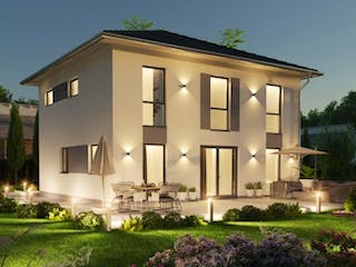 Massivhaus IL-6-143 von Elbe-Haus, Außenansicht 1