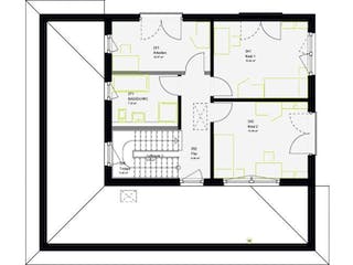 Fertighaus LifeStyle 17.02 W von massa haus Ausbauhaus ab 215999€, Stadtvilla Grundriss 2