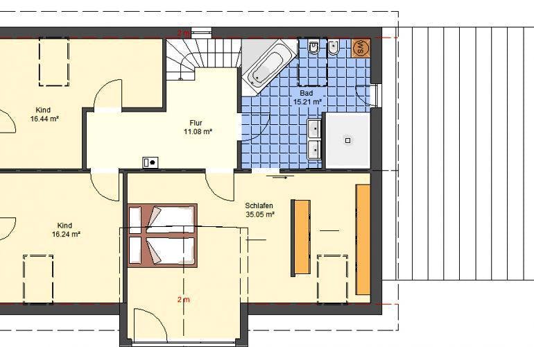 Massivhaus Massivhaus Kahl von Immobilien Atelier Klaus Reuter,  Grundriss 1