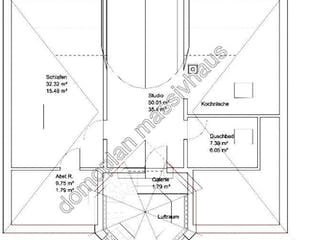 Massivhaus Stadtvilla 200 Ratzeburg von domoplan massivhaus, Grundriss 3