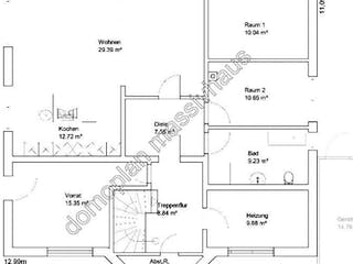 Massivhaus Stadtvilla 200 Ratzeburg von domoplan massivhaus, Grundriss 1