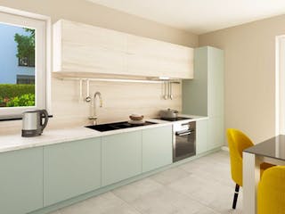 Massivhaus Stadtvilla SV125 Variante T von Baudirekt, Stadtvilla Innenansicht 5