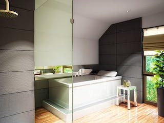 Fertighaus SUNSHINE 136 V7 von Living Fertighaus Schlüsselfertig ab 343096€, Stadtvilla Innenansicht 3