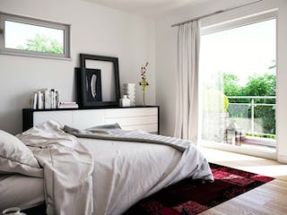 Fertighaus SUNSHINE 136 V8 von Living Fertighaus Schlüsselfertig ab 345561€, Cubushaus Innenansicht 1