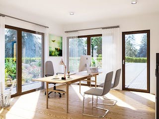 Fertighaus SUNSHINE 144 Poing von Living Fertighaus, Satteldach-Klassiker Innenansicht 3