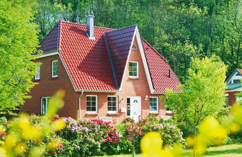 Massivhaus Theodor Mommsen 135 a von Stoll Haus Schlüsselfertig ab 193100€,  Außenansicht 2