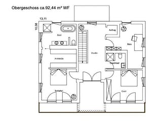 Fertighaus Vitalhaus Albaching von Regnauer Hausbau Schlüsselfertig ab 753950€,  Grundriss 2