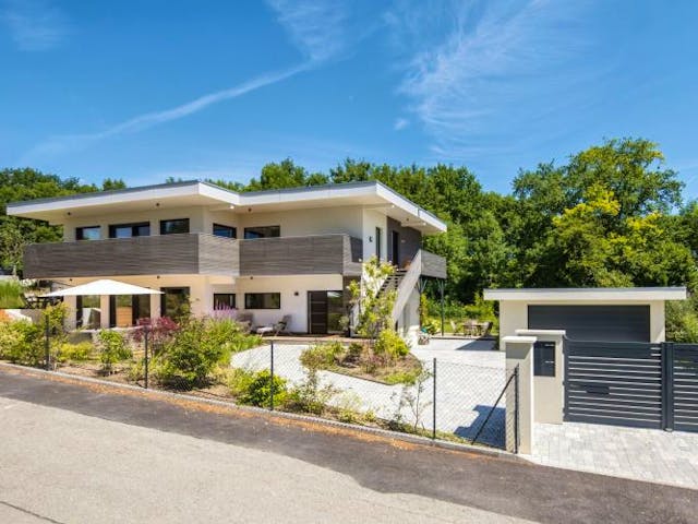 Fertighaus Vitalhaus Fabienne von Regnauer Hausbau,  Außenansicht 1