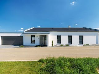 Fertighaus Vitalhaus Klosterberg von Regnauer Hausbau,  Außenansicht 6