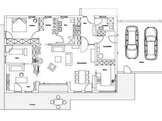 Fertighaus Vitalhaus Klosterberg von Regnauer Hausbau,  Grundriss 1