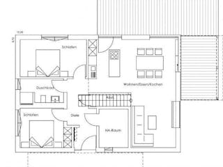 Fertighaus Vitalhaus Wildmoos von Regnauer Hausbau, Satteldach-Klassiker Grundriss 2