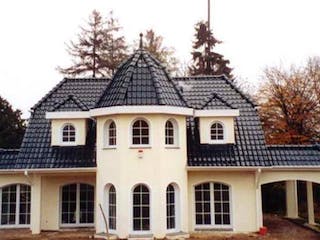 Massivhaus WHITE PEARL 130 FINESSE von domoplan massivhaus,  Außenansicht 2