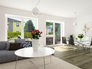 Massivhaus Zweifamilienhaus ZH200 Variante T von Baudirekt, Innenansicht 11