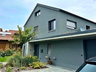 Massivhaus Einfamilienhaus Brand von MYMassivhaus, Satteldach-Klassiker Außenansicht 1