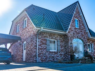 Massivhaus Blickstedt von Nissen Massivhaus, Satteldach-Klassiker Außenansicht 2