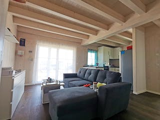 Fertighaus Haus Marusch von Gebrüder Noack Holzbau, Satteldach-Klassiker Innenansicht 1