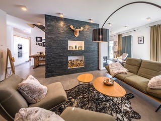 Fertighaus Musterhaus Fellbach von OKAL Haus Schlüsselfertig ab 557900€, Satteldach-Klassiker Innenansicht 1