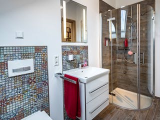 Fertighaus Musterhaus Fellbach von OKAL Haus Schlüsselfertig ab 557900€, Satteldach-Klassiker Innenansicht 12