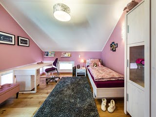 Fertighaus Musterhaus Fellbach von OKAL Haus Schlüsselfertig ab 557900€, Satteldach-Klassiker Innenansicht 9