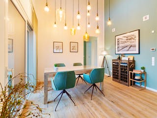 Fertighaus Musterhaus Stelle von OKAL Haus Schlüsselfertig ab 429900€, Bungalow Innenansicht 2