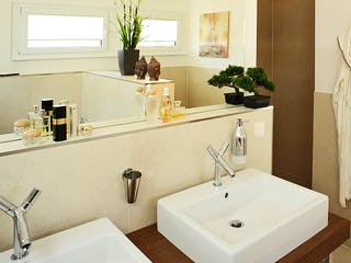 Fertighaus Musterhaus Villingen-Schwenningen von OKAL Haus Schlüsselfertig ab 512900€, Satteldach-Klassiker Innenansicht 1