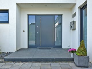 Massivhaus Götze von Plan-Concept Massivhaus, Satteldach-Klassiker Außenansicht 5