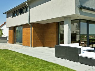 Massivhaus Ohlig von Plan-Concept Massivhaus, Satteldach-Klassiker Außenansicht 4