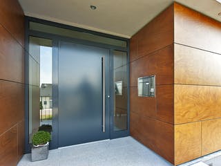 Massivhaus Ohlig von Plan-Concept Massivhaus, Satteldach-Klassiker Außenansicht 5