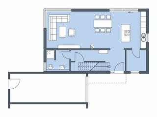 Massivhaus Poschmann von Plan-Concept Massivhaus, Cubushaus Grundriss 1