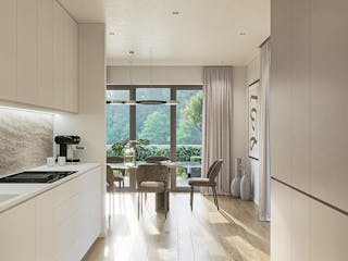 Massivhaus Berlin von P & P Massivhaus Schlüsselfertig ab 435000€, Cubushaus Innenansicht 2