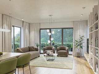 Massivhaus Cannes von P & P Massivhaus Schlüsselfertig ab 259000€, Bungalow Innenansicht 1