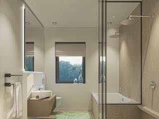 Massivhaus Cannes von P & P Massivhaus Schlüsselfertig ab 259000€, Bungalow Innenansicht 4