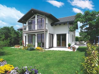 Fertighaus Felico von Fingerhut Haus Schlüsselfertig ab 498985€, Satteldach-Klassiker Außenansicht 2