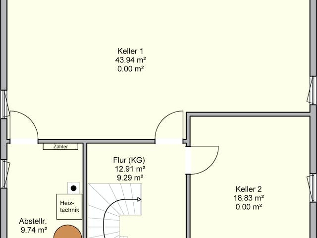 Fertighaus Neunkhausen von Fingerhut Haus Schlüsselfertig ab 445985€, Satteldach-Klassiker Grundriss 3