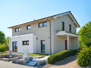 Fertighaus Mannheim von Fingerhut Haus Schlüsselfertig ab 499203€, Satteldach-Klassiker Außenansicht 1