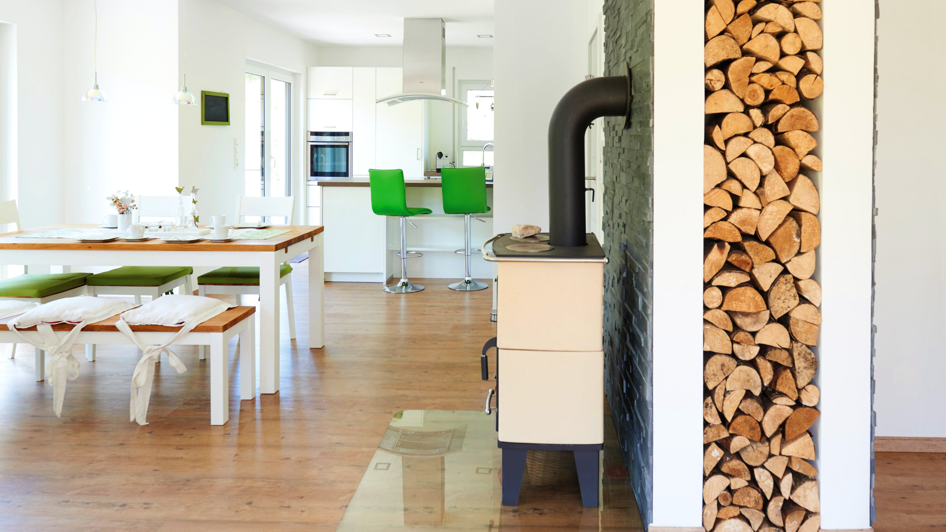 Fertighaus Locca von Fingerhut Haus Schlüsselfertig ab 476741€, Satteldach-Klassiker Innenansicht 1