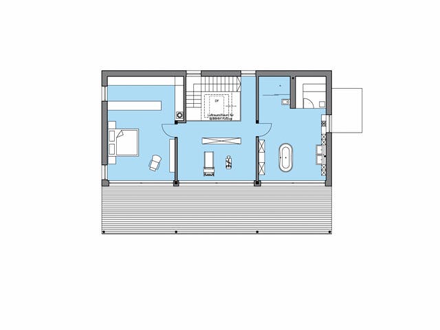 Fertighaus Riederle - Kundenhaus von Bau-Fritz Schlüsselfertig ab 790000€, Stadtvilla Grundriss 2