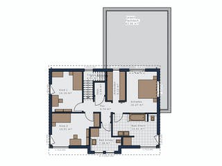 Fertighaus Selection-E-169 E6 von SCHWABENHAUS Schlüsselfertig ab 510769€, Pultdachhaus Grundriss 2