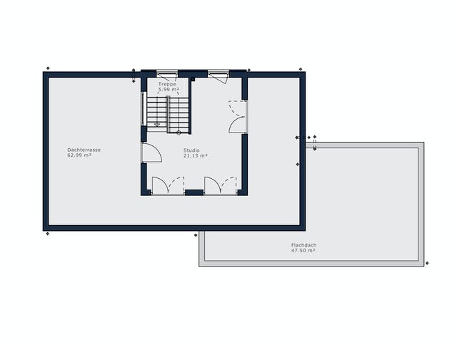 Fertighaus Solitaire-B-090 E5 von SCHWABENHAUS Schlüsselfertig ab 392357€, Bungalow Grundriss 2