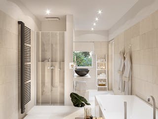 Fertighaus Solitaire Bungalows von SCHWABENHAUS Schlüsselfertig ab 342605€, Bungalow Außenansicht 8