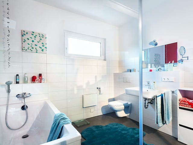 Fertighaus E 10-097.2 - Kompakter Bungalow von SchwörerHaus Schlüsselfertig ab 313062€, Bungalow Innenansicht 8