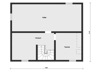 Fertighaus E 15-143.32 - Haus mit Flachdachgaube von SchwörerHaus Schlüsselfertig ab 350322€, Grundriss 3