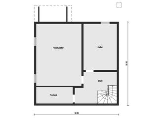 Fertighaus E 15-158.3 - Modernes Satteldachhaus von SchwörerHaus Schlüsselfertig ab 424816€, Satteldach-Klassiker Grundriss 3