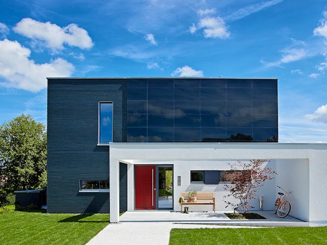 Fertighaus E 20-156.5 - Schwörer-Haus Cube von SchwörerHaus - Österreich Schlüsselfertig ab 568480€, Cubushaus Außenansicht 1